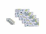 8 Pcs Clevinger MDF Placemats and Coasters Monstera V1181-CV0287-CV0288