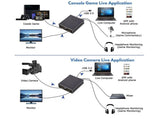 Video Capture Card 1080P High Speed 4K HDMI-compatible to USB3.0 Game Capture Device for Live V1263-JX-273