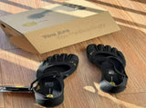 Black Breathable High-Grip Five-Finger Yoga & Pilates Shoes - Professional V888-ELOSUNG49840