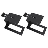 Desktop Speaker Stands with EVA Pads Carbon Steel Desktop Speaker Risers for Small Medium Computer V1294-YM0901-3114250032411