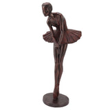 Ballet Dancer Statue Exquisite Resin Ballet Dancer Figurines for Desk Bookshelf Dinning Table V1294-YM0706-3115230069111