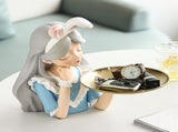 Entrance Storage Decoration Sculptures Porch Decor Tray for Living Study Bedroom Rabbit Ears V1294-YM0716-3115220067911