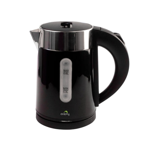 0.6L Stainless Steel Electric Kettle Black V959-DKTL0005