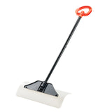 Snow Pusher Shovel, 61 cm Wide Outdoor Snowplow Shovel with Ergonomic Grip, HDPE Plastic Blade, V952-WLKSL2025INC5GA89001V0