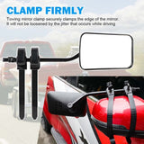 Towing Mirrors Clip on Multi Fit Clamp On Towing Caravan 4X4 Trailer 4WD 50 Pairs V211-AUEB-RM001X50