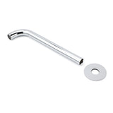 Polisehd Chrome Round 250mm Long Water Filler Spout Bath Tub Wall Mounted Outlet V1233-SP60525CR