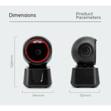 Desktop Barcode Scanner.Omnidirectional Hands-Free Barcode Reader. with Automatic Sensing Scanning V1366-AZ2-W-03497