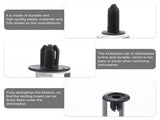 Worgeous 100 Pieces Kick Plate Trim Retainer Car Trunk Fastener Push Pin Rivet Supply V1189-LWWAL-20260327-03415