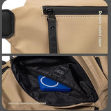 Green Ultra-Light Men's Crossbody Bag - PU Water-Resistant Sling Bag with Multi-Compartment Storage, V888-ELOSUNG56148-2