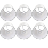 6PCS Simple Wall Light Chandelier Fabric Lamp Shade Light Fixture for Bedroom Living Room Decoration V1294-YM0901-3119200095811