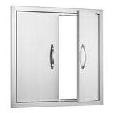 VEVOR BBQ Access Door, 610x610 mm Outdoor Kitchen Door, Stainless Steel Flush Mount Door, V952-SMMBSCJMYS245LWS1V0