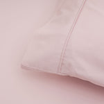 Accessorize 400TC Blush Bamboo Cotton Mega / Super Sheet Set 50cm Wall King V442-HIN-SHEETS-BAMBOOCOTTON50CM-BLUSH-KI