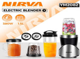 Professional Multifunctional Juicer with 4 Cups & 2 Blade Heads - 1.5L Large Capacity & 380W High V888-ELOSUNG45868