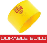 Starrett Fast Cut Straight Pitch Bi-Metal Hole Saw, 76 mm Diameter, Yellow V1202-V1-SRTFCH0300