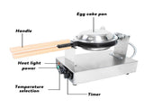 Commercial Electric Egg Puff Bubble Cake Waffle Egg Maker Machine Nonstick V201-FCA0378SI8AU