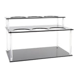 Syrup Bottle Holder Stand Acrylic 2 Tier Multifunctional Easy Assembly Syrup Holder Display Stand V1294-YM0901-3118250071811