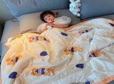 Summer Quilt Single Cartoon Child Cartoon Silk Feather Cotton Blanket Soft Lightweight Coverlet V1294-YM0716-3117220133411