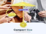Pink YellowMagnetic Cell Phone Umbrella for Sun,Outdoor Phone Sun Shade Shield V1259-DP01-I-00092