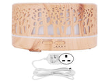 700ml Colorful LED Night Light Aroma Humidifier Light Wood Grain Aroma Diffuser V1294-YM0901-3113210017913