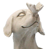 Angel Dog Memorial Statue Hand Carving Vivid Exquisite Synthetic Resin Pet Memorial Stones for V1294-YM0703-3111230019711