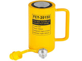 Hydraulic Cylinder Jack, 20 Ton Solid Ram Hydraulic 6 Inch Stroke Single Acting Hydraulic V952-QJD20T150MMSXYY01V0