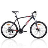 Trinx MTB Mens Mountain Bike 26 inch Shimano Gear 21-Speed Size Of V406-M136_21_RED