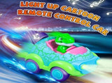 Remote Control Car for Toddlers,Rechargeable Dinosaur Toy with LED Lights & Music,RC Cars for Kids V1369-AZ3-W-21543