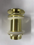 2020 new Burnished Brass gold Brushed Pop Up Waste Plug 40 mm NO Overflow V549-IF_FB1957F1