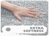 Color&Geometry Bath Mats for Bathroom Non Slip, 16"x24" Small Gray Bathroom Rugs, Absorbent, Soft, V1366-AZ2-W-09182