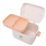 Large Medicine Storage Box Organizer Container Family Emergency Medicine Case with Removable Tray V1294-YM0521-3117230036612