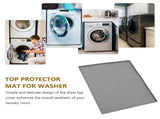 Grey Silicone Dryer Top Protector Mat Non Slip Cushion for Washing Machine V1369-AZ3-W-20637