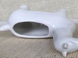White Ceramic Alpaca Flower Pot Decorative Animal Planter for Succulents V1369-AZ3-W-18322