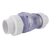 2 Inch Check Valve Transparent Pool Accessories Replacement Check Valve Prevent Backflow V1294-YM0901-3111240188711