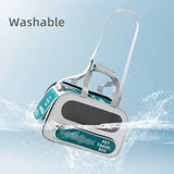 Pet Travel Bag Soft Sided Mesh Carrier Breathable Collapsible, Blue V1188-MS-611-090