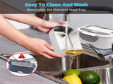 2 in1 Home Car Electric Lunch Box Stainless Steel Food Heating Bento Box AU Plug V201-ELB1222GR8AUF