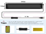 LED Flexible Display APP BT Car Advertising Full Color Intelligent Vehicle Sticker Soft V1294-YM0901-L6717-5