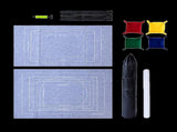 Puzzles Rollers 2 Sets Table Jigsaw Puzzles Felt Mat Board Inflator Puzzle Blanket V63-916191
