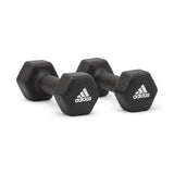 Adidas Dumbells Weight Lifting Fitness Gym Strength Exercise Pair - 3kg V563-ADWT-11403