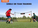 Soccer Trainer, 2-IN-1 Portable Soccer Rebounder Net, Iron Soccer Practice Equipment, Sports V952-ZQHDWTZDZBXGZ780TV0