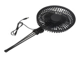 Solar Camping Fan with Tripod IP67 Waterproof Adjustable Portable Camping Fan with 10W Solar Panel V1294-YM0710-3114230137911