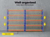 2 x 1.8M Giantz Garage Shelving Warehouse Rack WR-E-9X18-GVN-BOX2