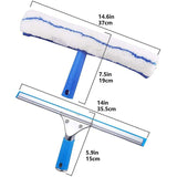 Window Kit, Window Squeegee And Microfiber Cloth, Shower Squeegee With Rubber Lip, Window V1188-MS-227-0762