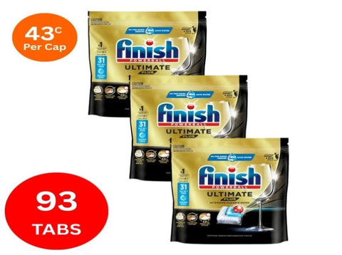 Finish Ultimate Plus x 93 Baking Soda Dishwasher Tablets FINISH-3280629X3_NZ