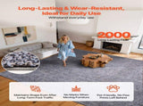 Indoor Plush Area Rugs, 2.74 x 3.66 m Plush Carpet, Area Rugs Furry with Long Plushs Pile, Thick & V952-JXTDDTSSCR9X6FZJ6001V0