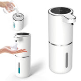380ML Automatic Soap Dispenser Touchless Adjustable Soap Dispenser Rechargeable Black V1263-JX-7175-1