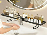 No-Drill Sink Organizer Rack, Over The Sink Shelf, Freestanding Steel Faucet Storage Shelf, V1370-AZ4-12498