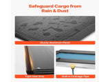 Retractable Tonneau Cover, 5.7 ft Hard Retractable Tonneau Cover with Built-in Drainage Pipe for V952-SSHBXGSDKDODGFKYUV0