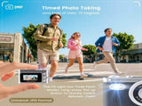 Mini Keychain Camera,Y2k Retro Keychain Digital Camera for Teens&Women,1080P Small Pocket V1206-AU0001-BLACK