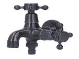 All Copper Wall Mount Faucet European Retro Cold Hot Faucet Home Toilet Basin Tap V1294-YM0521-3112230000111