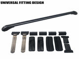 110cm Universal Car Roof Racks Carrier Adjustable Cross Bars Aluminium Alloy Lockable V610-CAR-HGCR-110